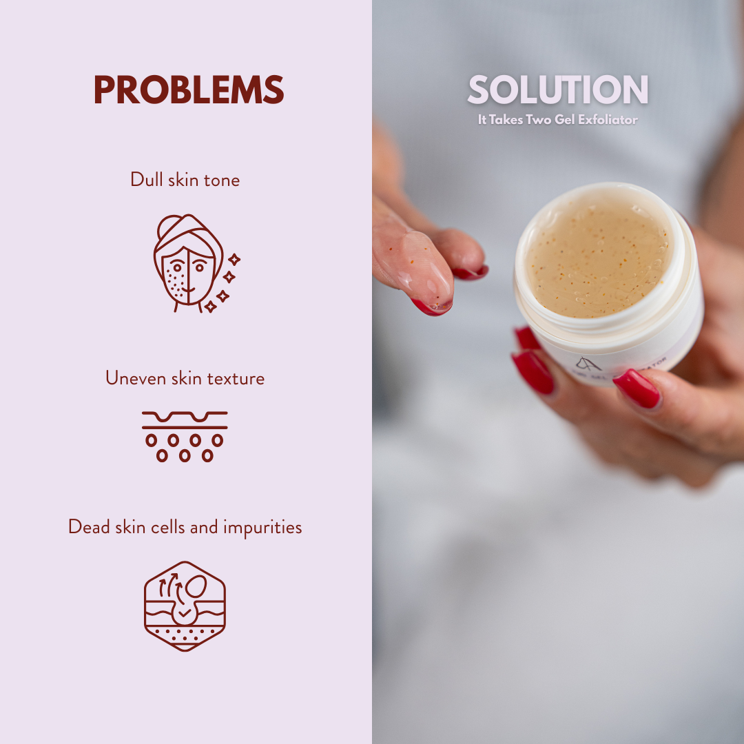 IT TAKES TWO GEL EXFOLIATOR
